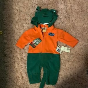 Go Gators 🐊 3/6 months Gator onesie